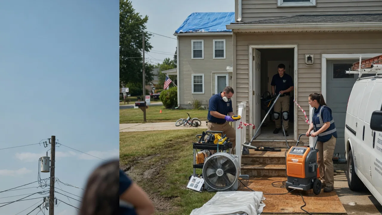 Water Damage Repair in Starkweather, ND near me